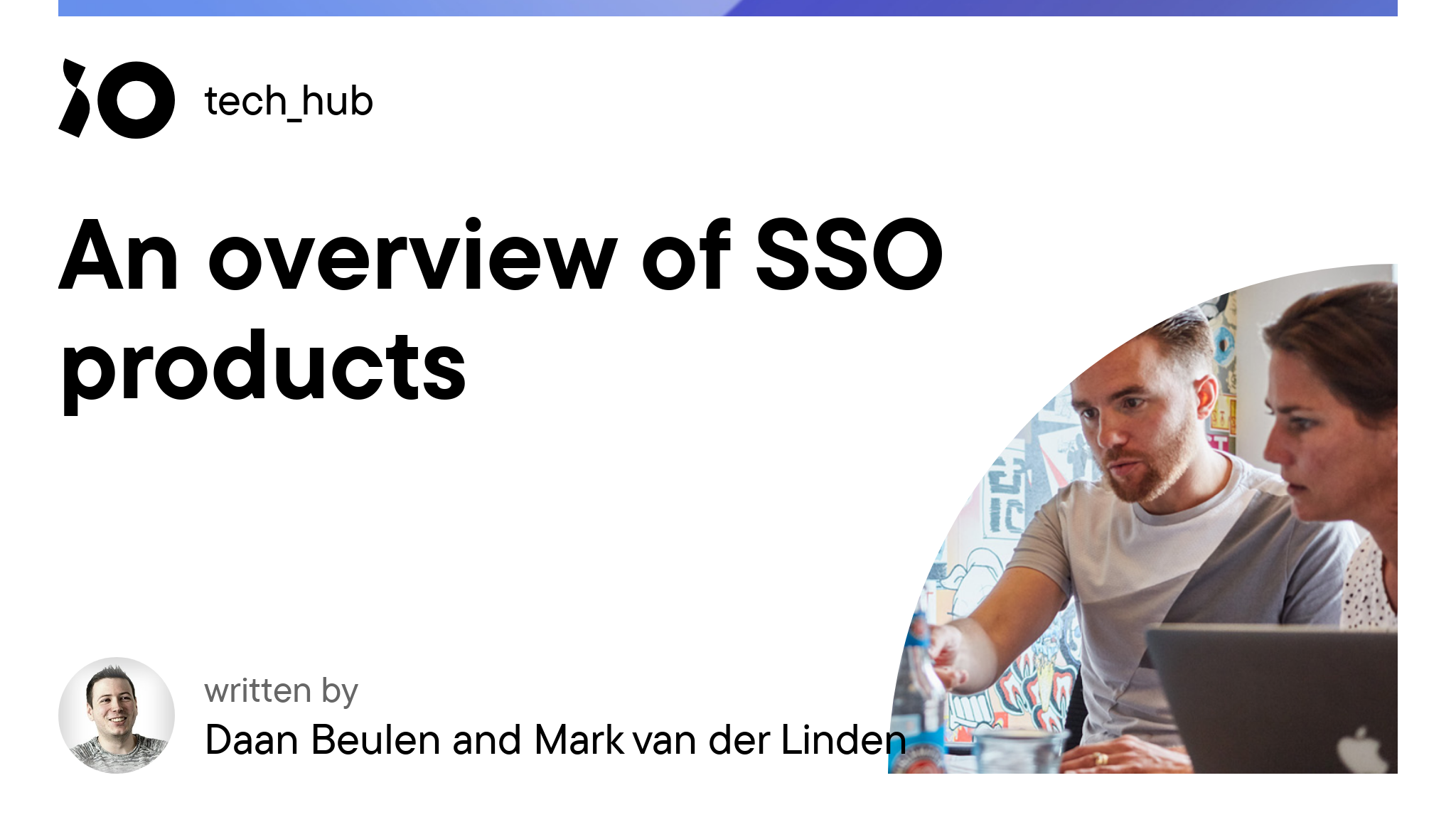 An overview of SSO products - iO tech_hub